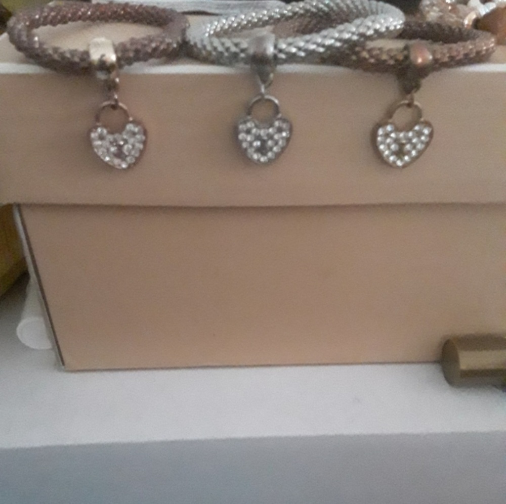 Set of 3 Tri Colored Bracelets